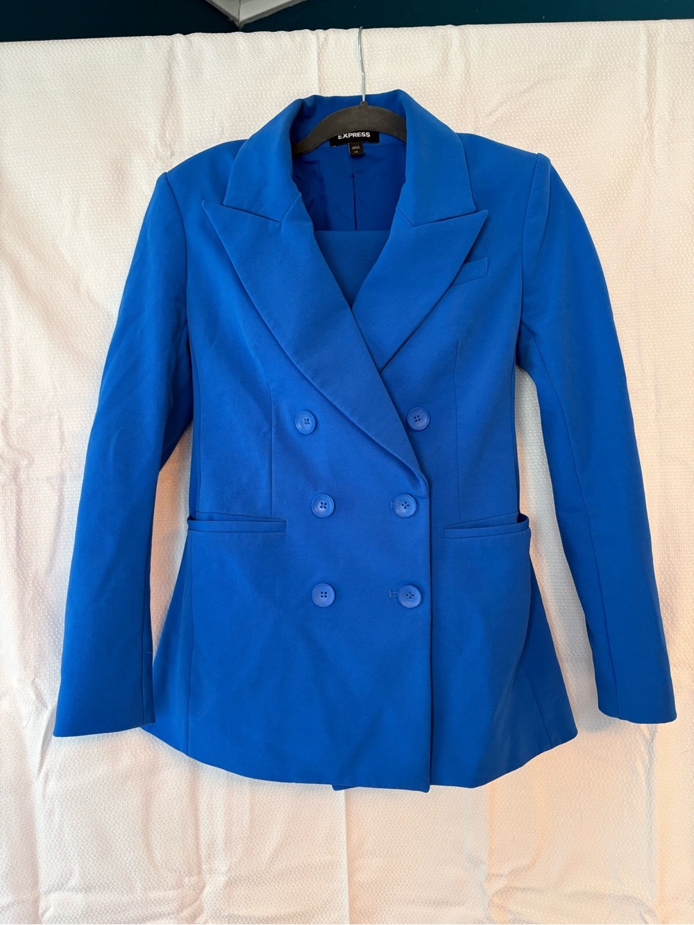 Express Cobalt blue suit